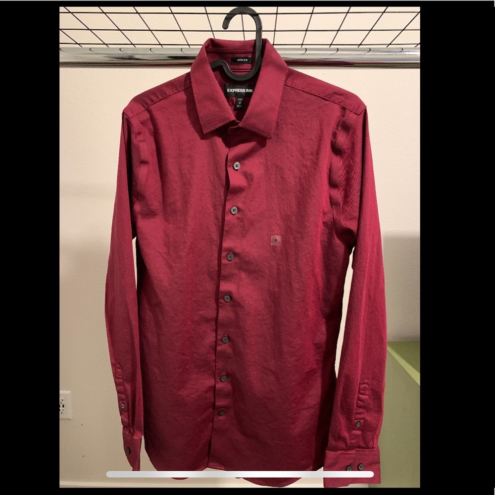 Express 1MAX Extra Slim Dress Shirt